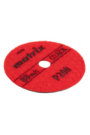 Алмазный гибкий шлифовальный круг, 100 мм, P200, сухое шлифование, 5 ш. Matrix