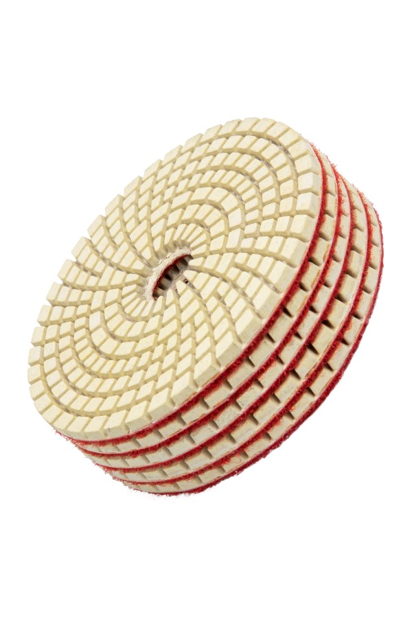 Алмазный гибкий шлифовальный круг, 100 мм, P100, мокрое шлифование, 5 шт. Matrix