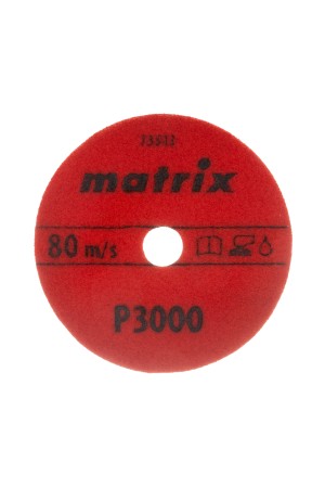 Алмазный гибкий шлифовальный круг, 100 мм, P3000, мокрое шлифование, 5 шт. Matrix