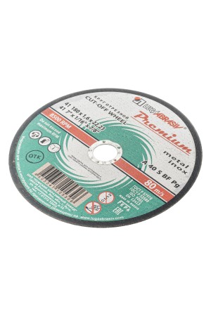 Круг отрезной по металлу и нержавеющей стали, 180 х 1.6 х 22 мм, Премиум 