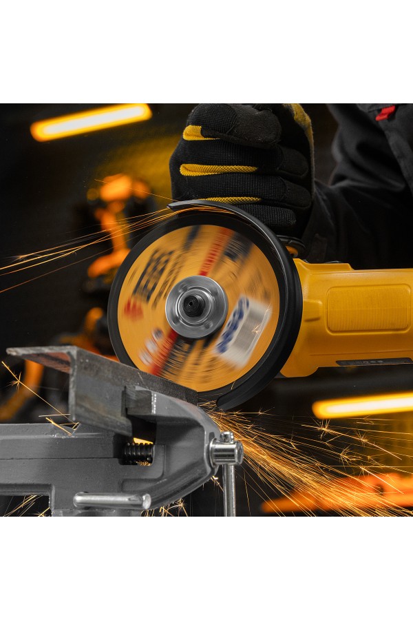 Круг отрезной по металлу, 125 х 1,0 х 22,2 мм, WA60TBF, в метал.банке, 10 шт. Denzel