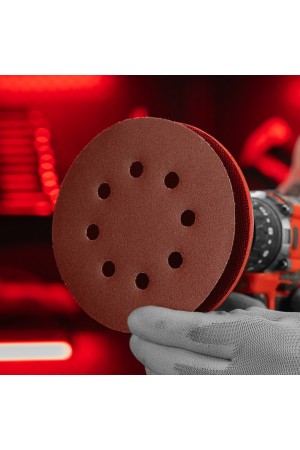 Круг абразивный на ворсовой подложке под 