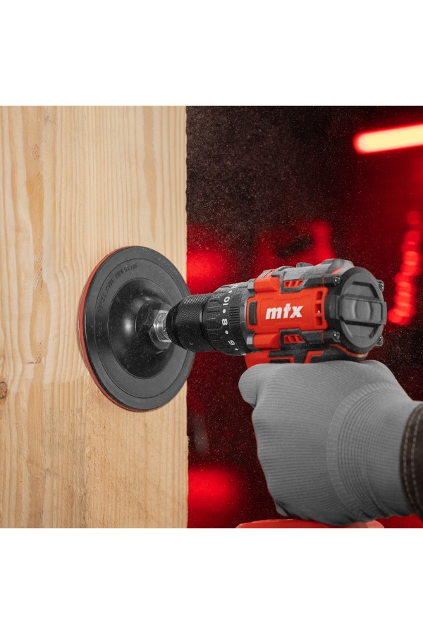 Круг абразивный на ворсовой подложке под 