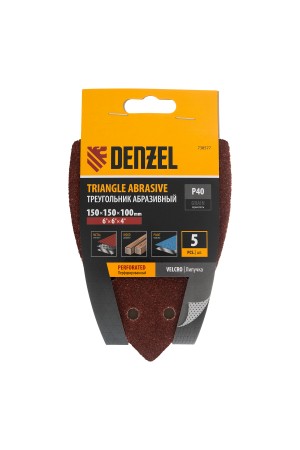 Треугольник абразивный на ворc. подложке под 