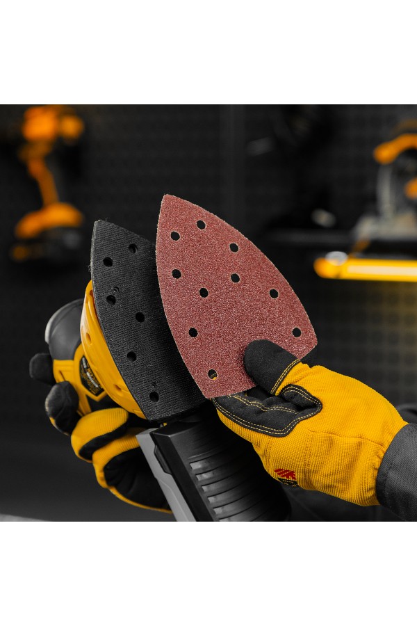 Треугольник абразивный на ворc. подложке под 