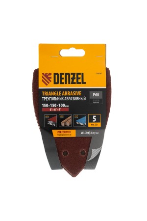 Треугольник абразивный на ворc. подложке под 