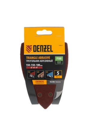 Треугольник абразивный на ворc. подложке под 