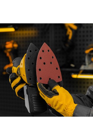 Треугольник абразивный на ворc. подложке под 