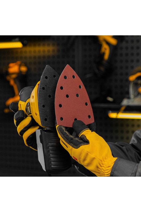 Треугольник абразивный на ворc. подложке под 