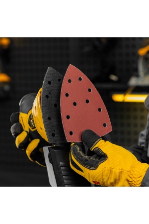 Треугольник абразивный на ворc. подложке под 