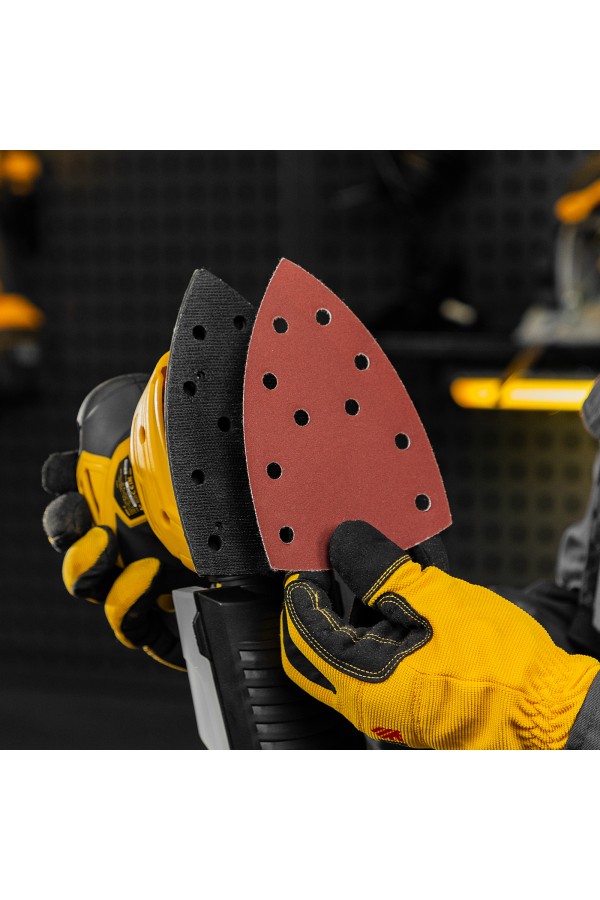 Треугольник абразивный на ворc. подложке под 