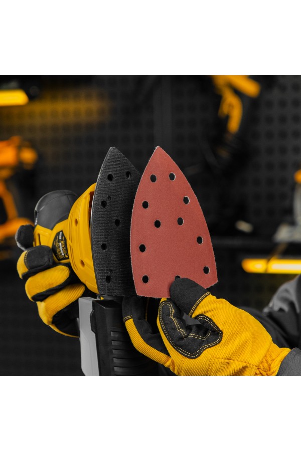 Треугольник абразивный на ворc. подложке под 