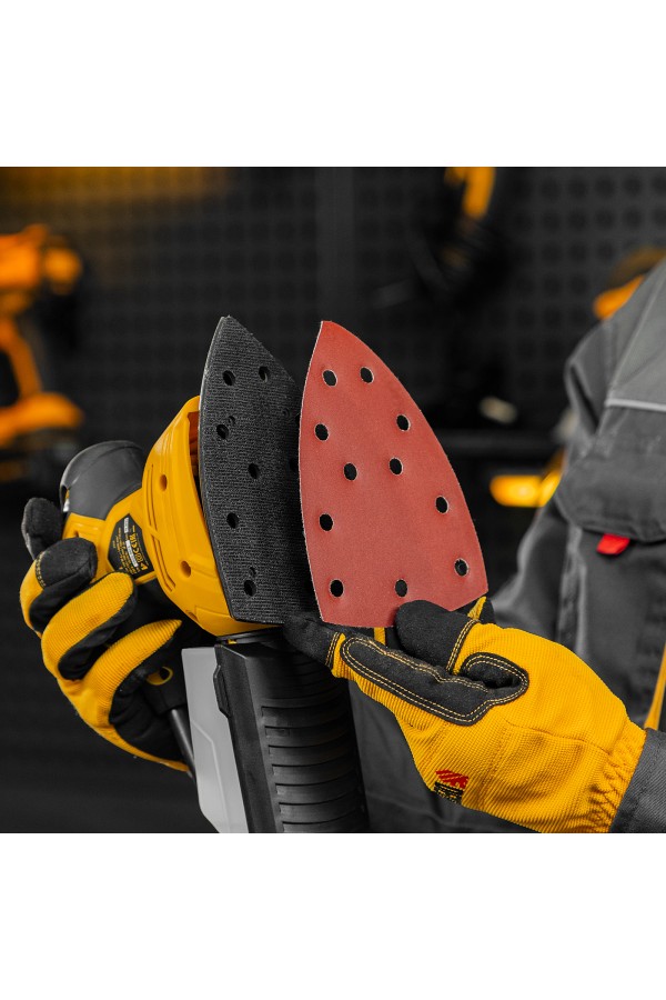 Треугольник абразивный на ворc. подложке под 