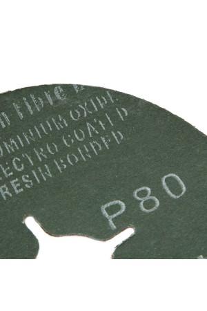 Круги фибровые 5 шт, Р 80, 115 х 22 mm Matrix