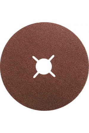 Круги фибровые 5 шт, Р 80, 125 х 22 mm Matrix