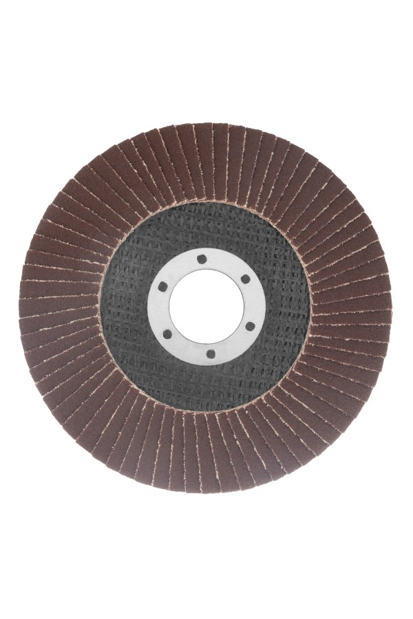 Круг лепестковый торцевой КЛТ-1, зернистость Р 80(16Н) 115 х 22.2 мм, 