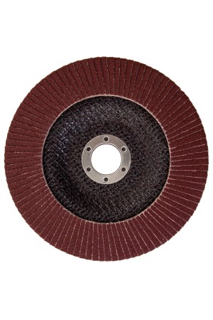 Круг лепестковый торцевой КЛТ-1, зернистость Р 80(16Н), 150 х 22.2 мм, 