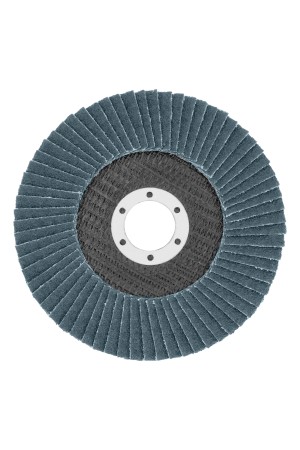 Круг лепестковый торцевой КЛТ-1, ZK10X W (цирконий), зернистость 40Н(Р 40), 125 х 22.2 мм, 