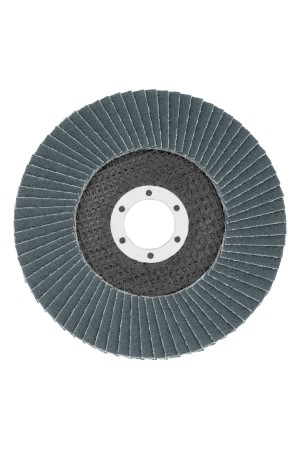 Круг лепестковый торцевой КЛТ-1, ZK10X W (цирконий), зернистость 25Н(P 60), 125 х 22.2 мм, 