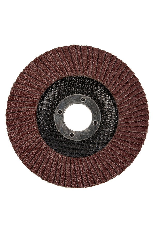 Круг лепестковый торцевой, P 100, 115 х 22.2 мм Matrix