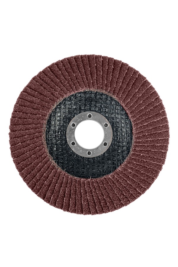 Круг лепестковый торцевой, P 40, 125 х 22,2 мм, 10 шт. Matrix