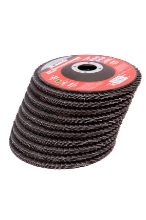 Круг лепестковый торцевой, P 80, 125 х 22.2 мм Matrix