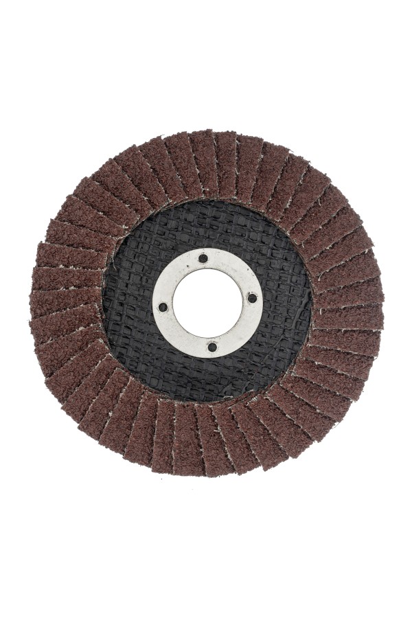 Круг лепестковый торцевой, конический, Р 40,115 х 22.2 мм Сибртех