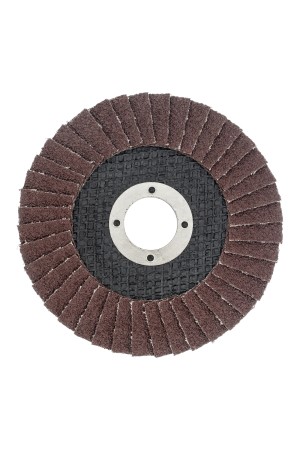 Круг лепестковый торцевой, конический, Р 60,115 х 22.2 мм Сибртех