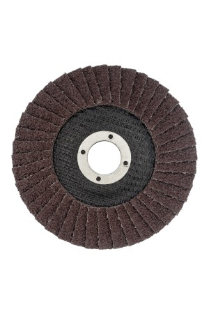 Круг лепестковый торцевой, конический, Р 24, 125 х 22.2 мм Сибртех