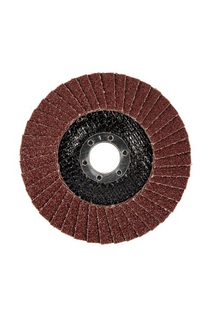 Круг лепестковый торцевой, конический, Р 60, 125 х 22.2 мм Сибртех