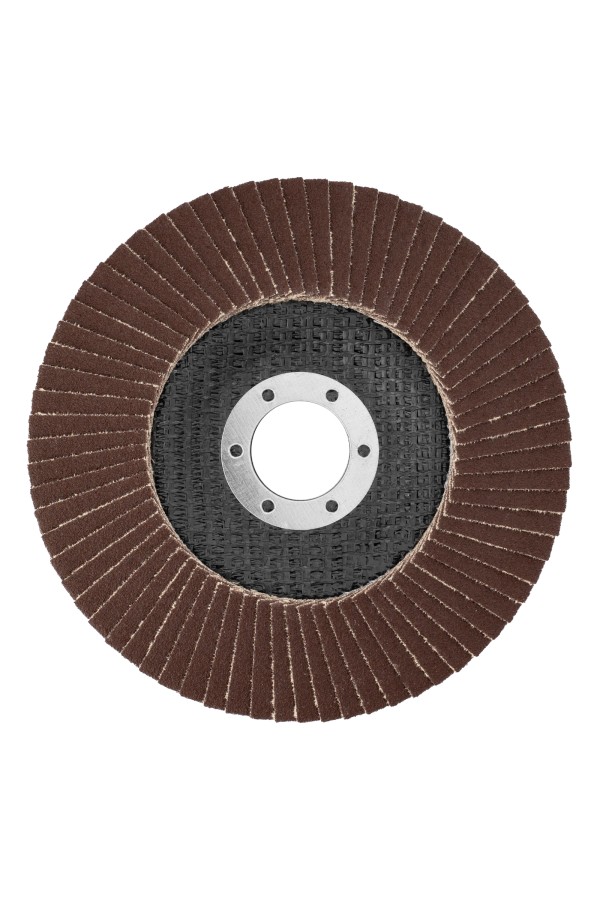 Круг лепестковый торцевой КЛТ-2, зернистость Р 80, 125 х 22.2 мм