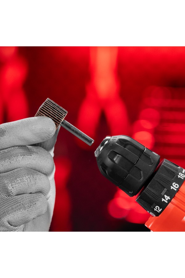 Круг лепестковый для дрели, 20 х 20 х 6 мм, P 80 Matrix