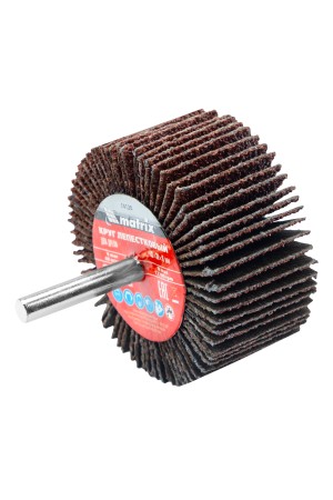 Круг лепестковый для дрели, 60 х 30 х 6 мм, P 40 Matrix