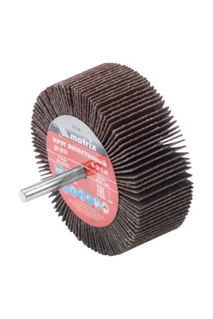 Круг лепестковый для дрели, 80 х 30 х 6 мм, P 120 Matrix