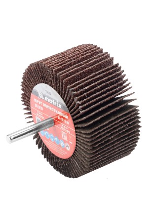 Круг лепестковый для дрели, 80 х 40 х 6 мм, P 60 Matrix