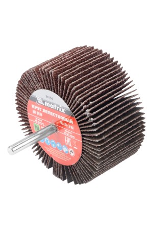 Круг лепестковый для дрели, 80 х 40 х 6 мм, P 80 Matrix