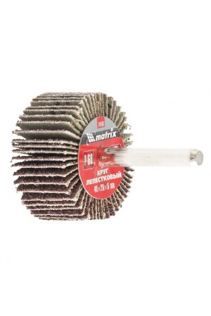Круг лепестковый для дрели, 40 х 20 х 6 мм, P 150 Matrix