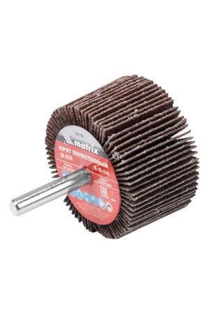 Круг лепестковый для дрели, 50 х 30 х 6 мм, P 120 Matrix