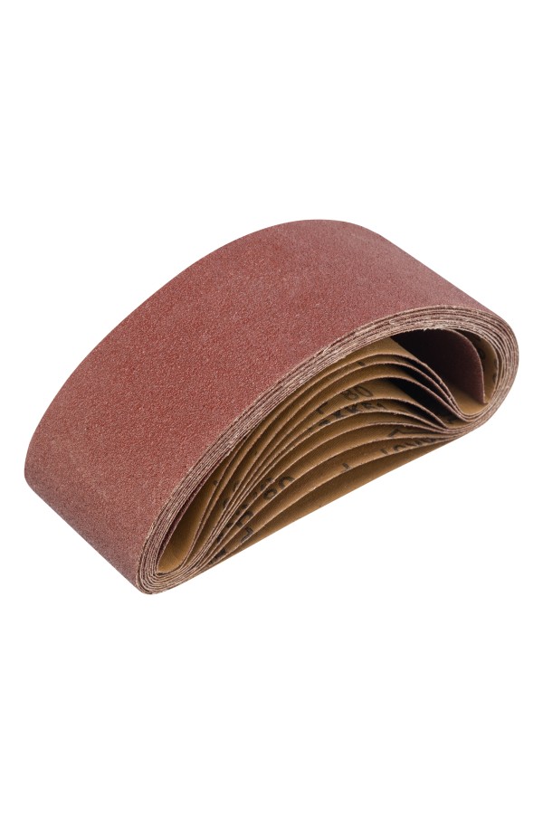 Лента абразивная бесконечная, P 80, 75 х 457 мм, 10 шт Matrix