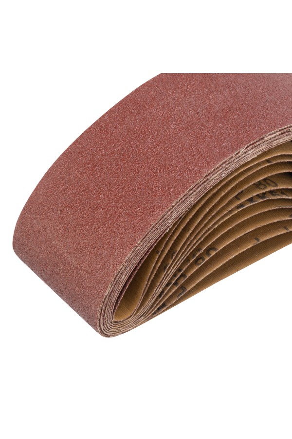 Лента абразивная бесконечная, P 80, 75 х 457 мм, 10 шт Matrix