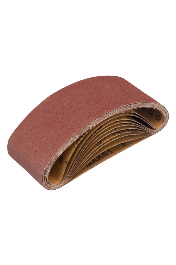 Лента абразивная бесконечная, P 100, 75 х 457 мм, 10 шт Matrix