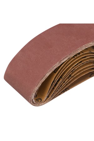 Лента абразивная бесконечная, P 120, 75 х 457 мм, 10 шт Matrix