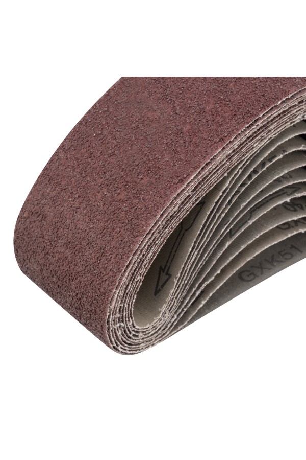 Лента абразивная бесконечная, P 40, 75 х 533 мм, 10 шт Matrix