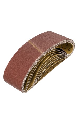 Лента абразивная бесконечная, P 120, 75 х 533 мм, 10 шт Matrix