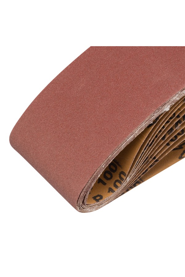 Лента абразивная бесконечная, P 100, 100 х 610 мм, 10 шт Matrix