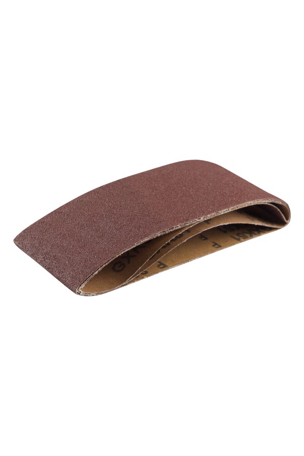 Лента абразивная бесконечная, P 80, 75 х 457 мм, 3 шт Matrix