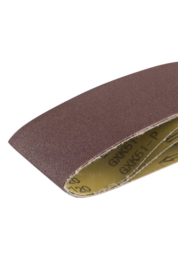 Лента абразивная бесконечная, P 120, 75 х 457 мм, 3 шт Matrix