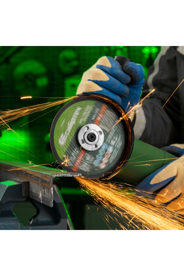 Круг отрезной по металлу, 125 х 1,0 х 22,2 мм, 84%A+16%B, в метал.банке, 10 шт. Сибртех