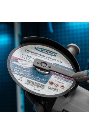 Круг отрезной по металлу, 180 х 1.6 х 22.2 мм Gross