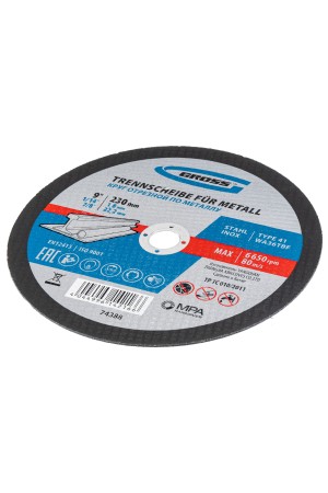 Круг отрезной по металлу, 230 х 1.8 х 22 мм Gross